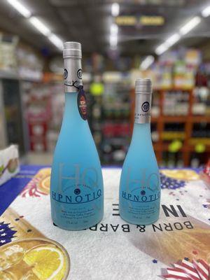 New selections Hpnotiq and Mezcal available now in our store