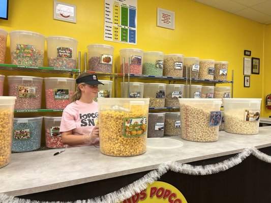 Smiling faces, fresh popcorn, friendly service