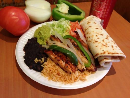 S3 - Chicken Guacamole Combo with a Canned Soda