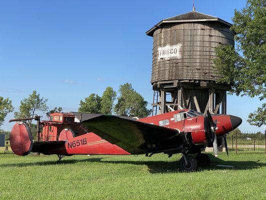 Beech 18 static display.