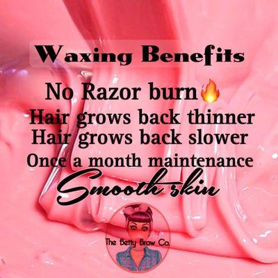 Wax more ......
Shave less.....