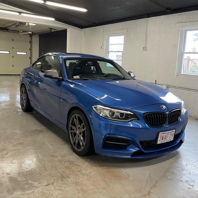 Bmw M235i received some 40% tints all around.