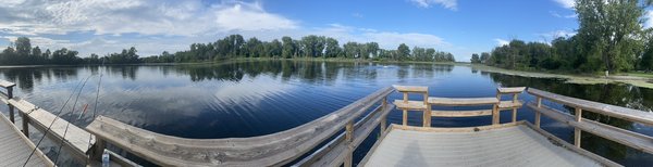 Bay City Michigan lagoon