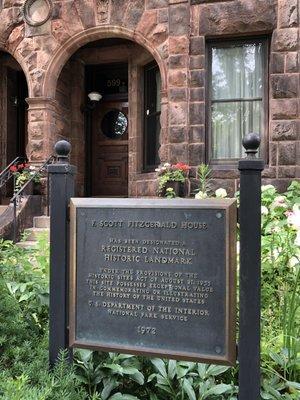 F. Scott Fitzgerald Birthplace