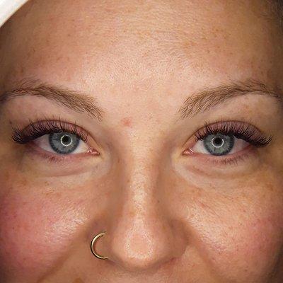 Classic Eyelash Extensions (in PURPLE) by Sarah LeAnn Seattle