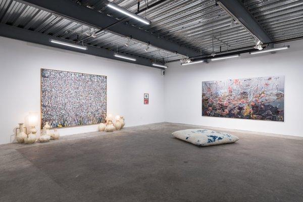 Installation view, Gold Standard at Ever Gold [Projects], San Francisco, 2019.