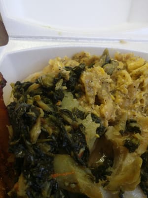 Callaloo and ackee