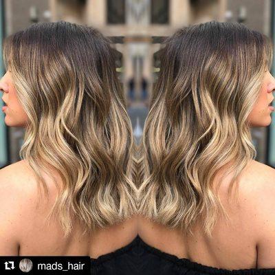 Hair painting and style by @mads_hair