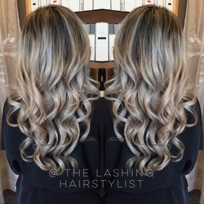 Ash Blonde balayage by Anna