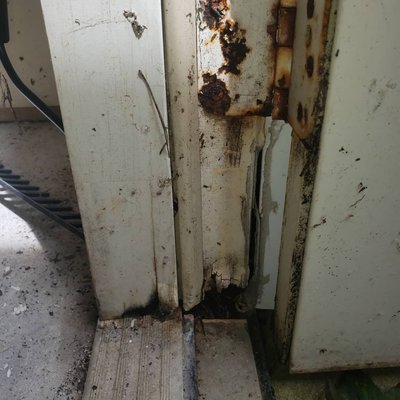 Rotten door jamb