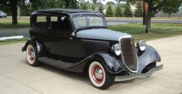 My 1934 Ford Sedan looked like this the day in went to Florida Rod Shop.