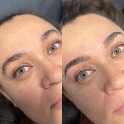 Eyebrow waxing and Shaping