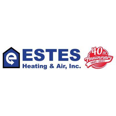 Estes Heating & Air 40 year logo