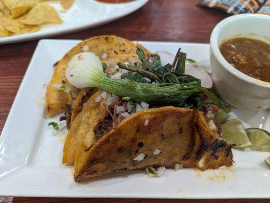 Birria Tacos.