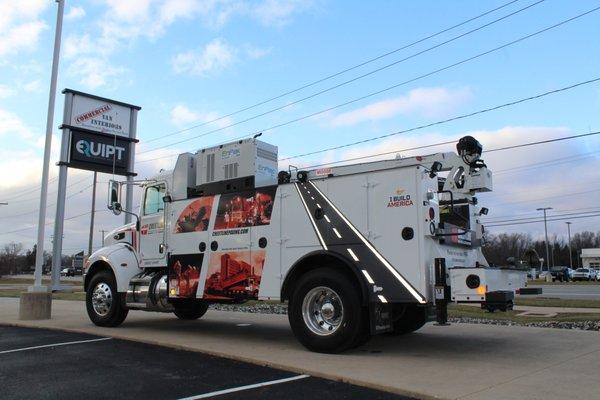 Utility Truck Wrap - Crestline Paving