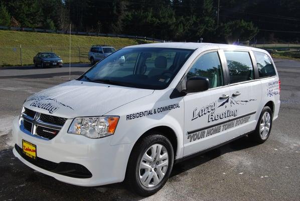 Lacey Roofing Van