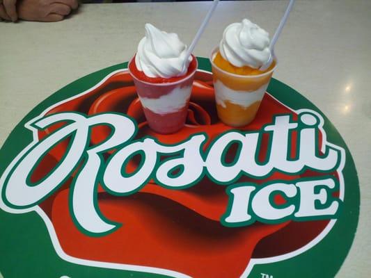 We carry 11 flavors of Rosati Ice! Enjoy alone or with ice-cream as a Gelati!