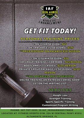 Iron Armor Fitness & Athletic Enhancement