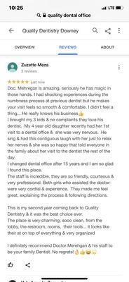 Google review