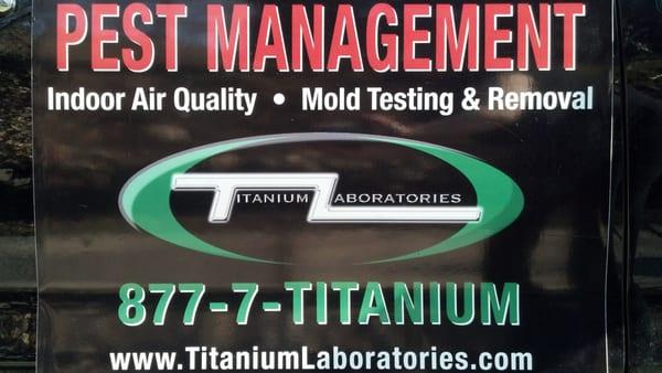 Titanium Laboratories - Pest Control, Mold Testing & Mold Remediation