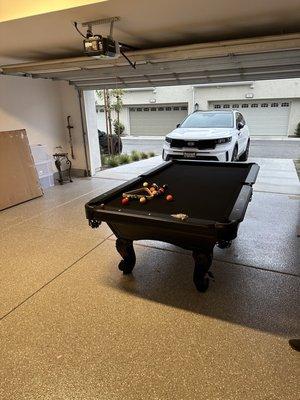 Pool table