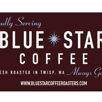 Proudly serving Blue Star Coffee