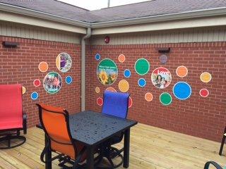 Ronald McDonald House® Patio Area