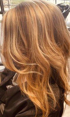 Warm highlights