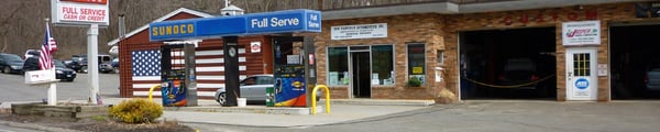 New Fairfield Auto Repair and Sunoco station