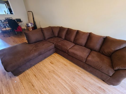 Sectional delivery and setup