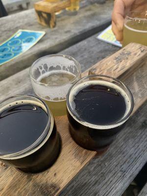 Flight of beer