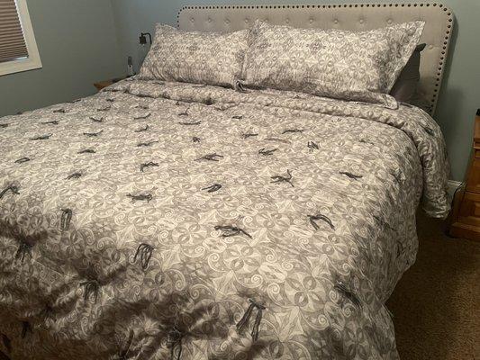 Custom wool comforter