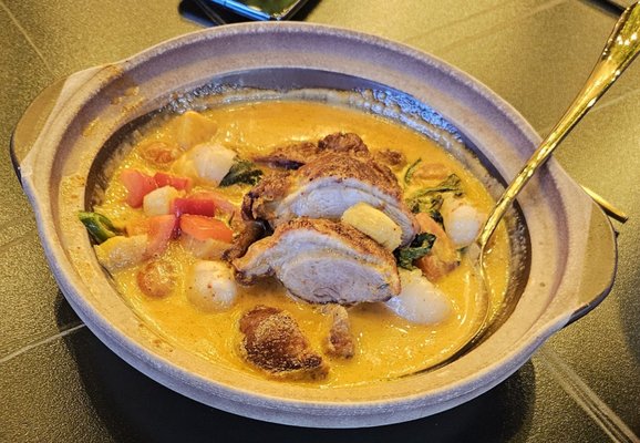 Duck red curry