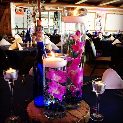 Submerged Orchid Centerpiece