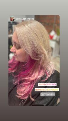 Pink Hair don't care!! By Jamie