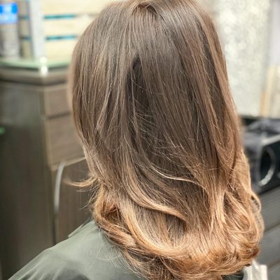 Root color & Low Lights