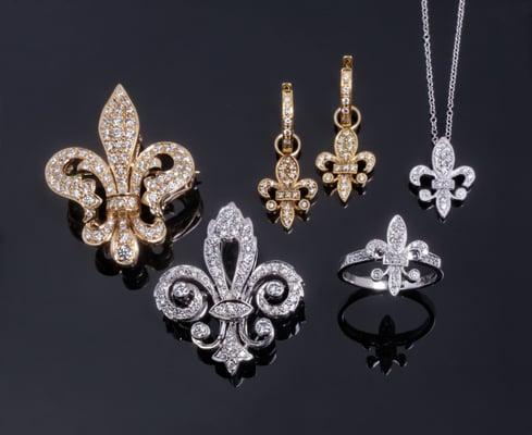 Diamond Fleur De Lis Collection