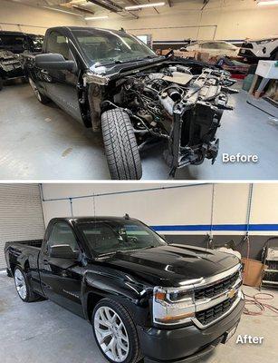 Chevrolet Silverado Body and paint work