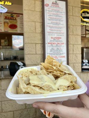 Smoked Gouda nachos