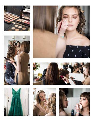 Beauty makeup for styled shoot with local Seattle photographers.