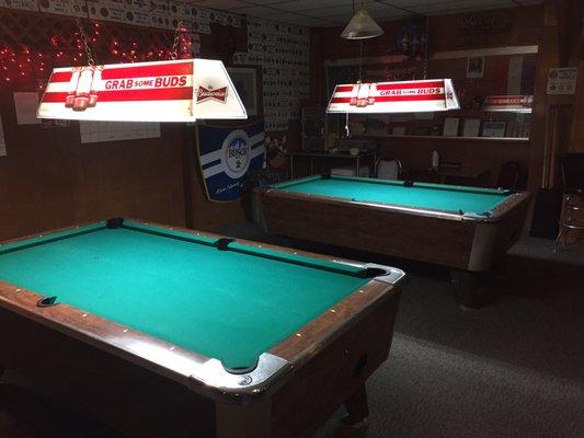 Pool tables