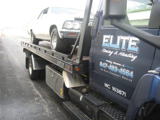 One of our specialties is towing non-running project cars.  If you need your car towed to a body shop or a mechanic, we can help