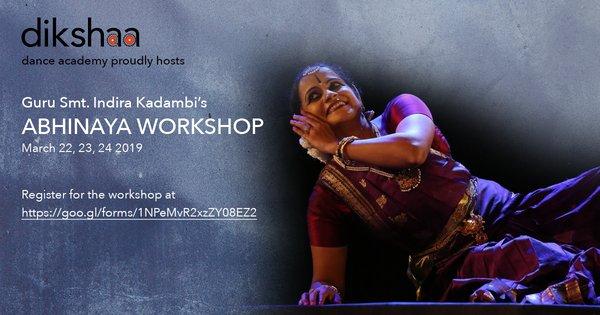 Workshop with Guru Smt. Indira Kadambi