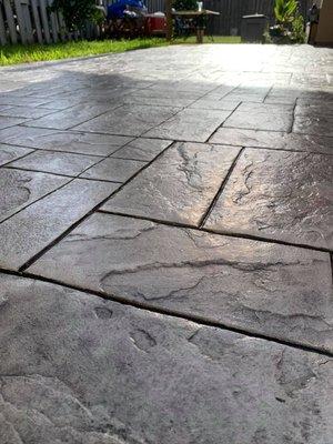 Stamped Concrete Patio