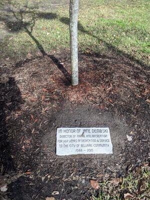 Memorial tree