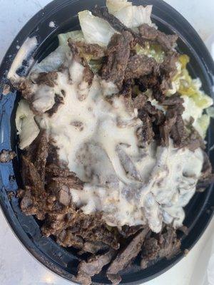 Medium gyros bowl