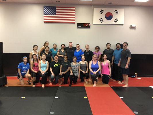 Coach Crystal's Kickboxing Class photo!