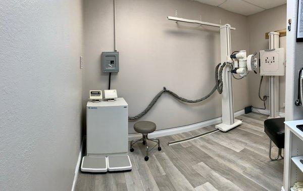 Full service X-ray & exams rooms!