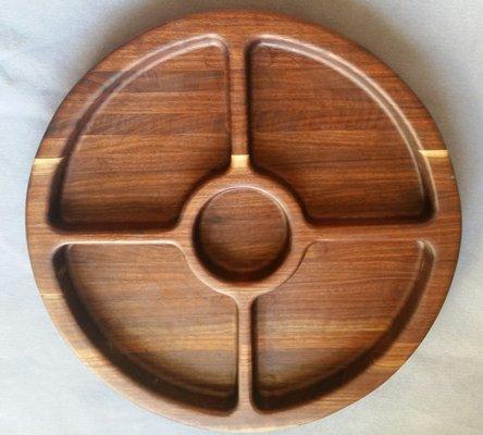 Solid Walnut Serving Tray