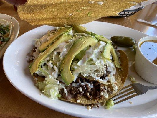 Bistec tostada